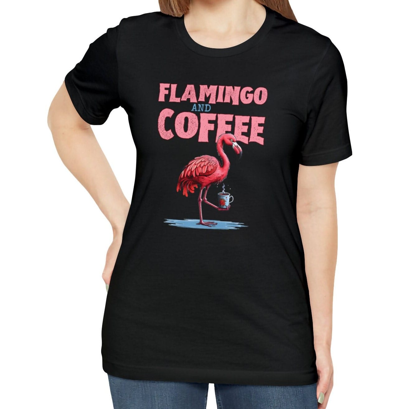 Flamingo Coffee Shirt
