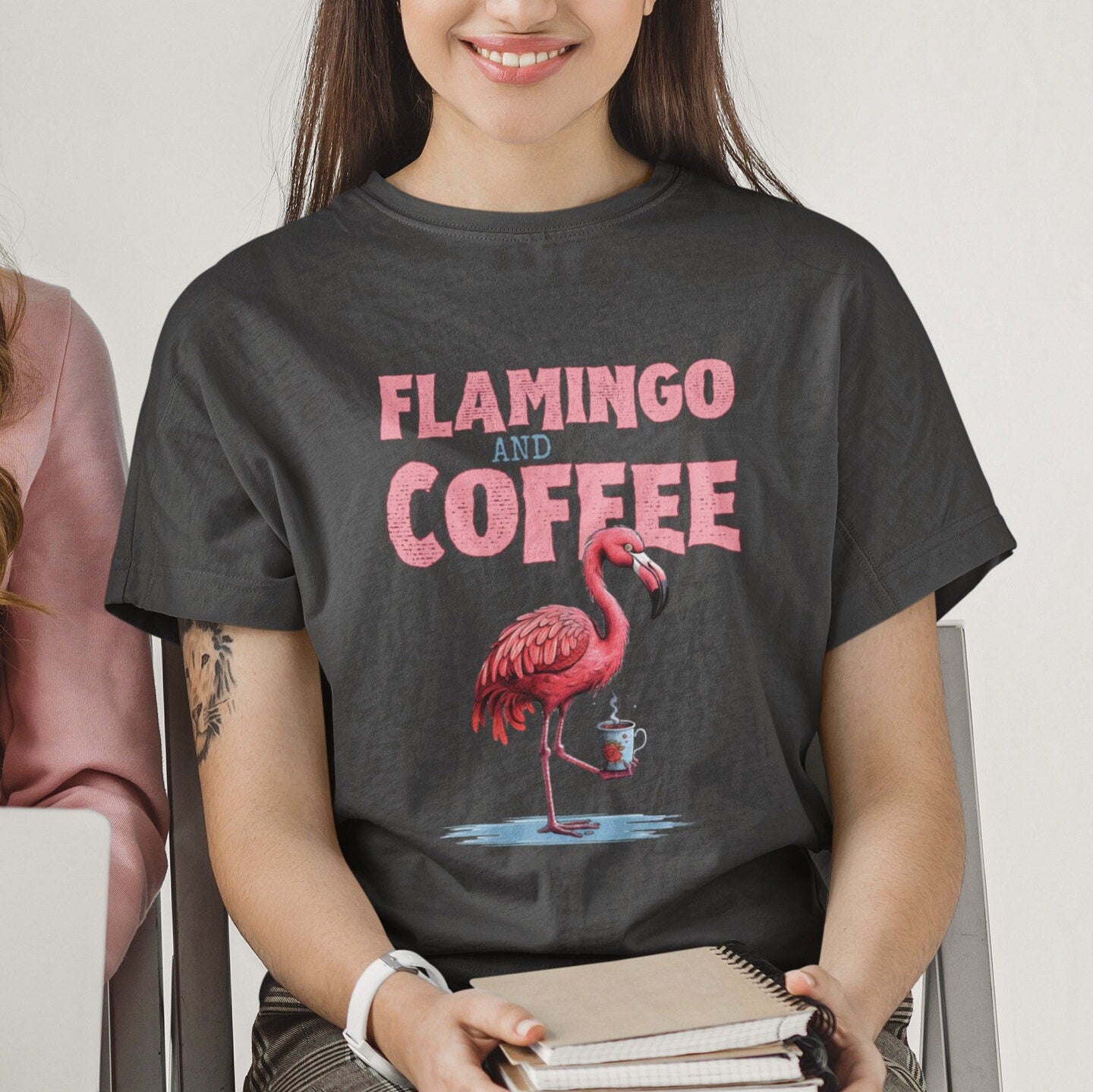 Flamingo Coffee Shirt
