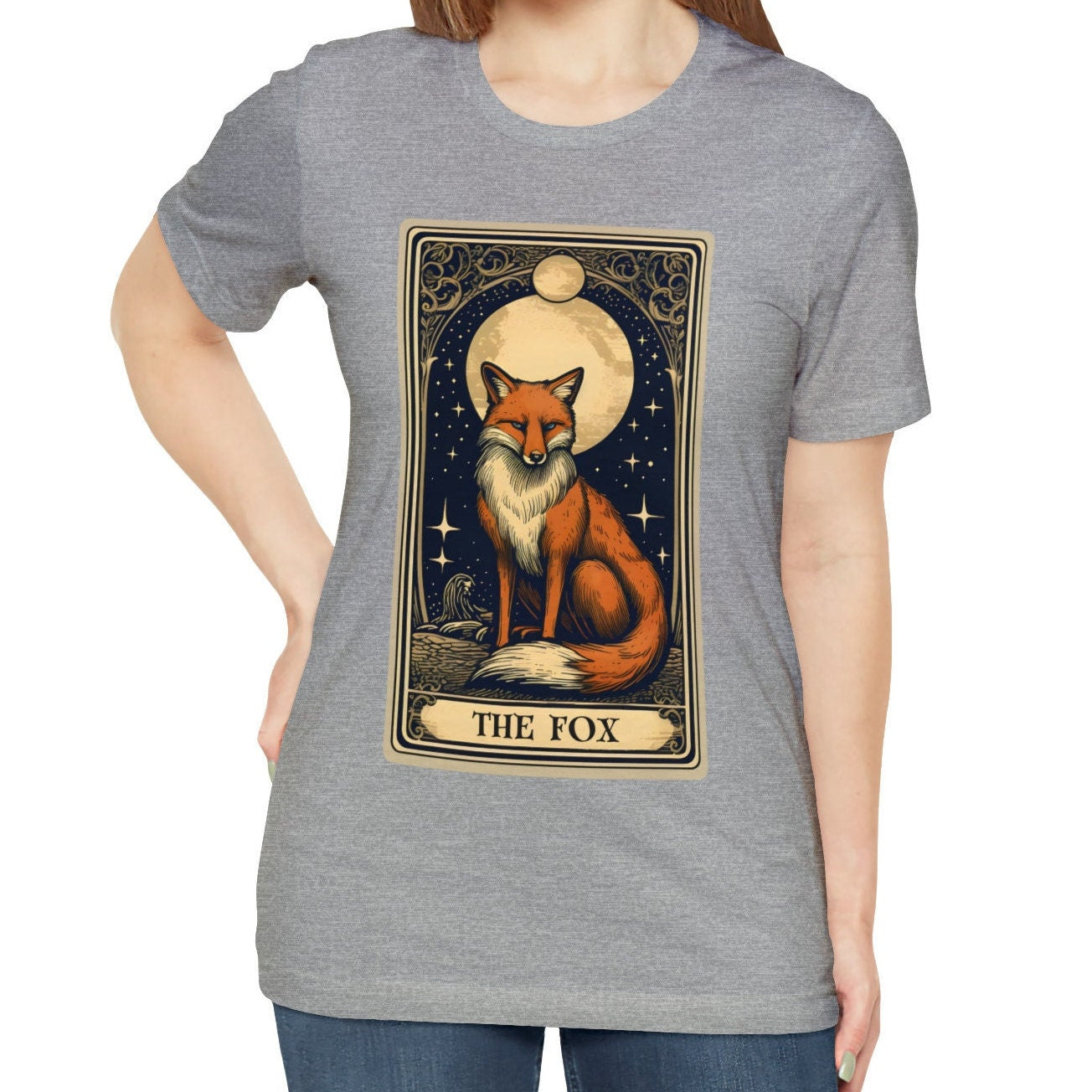 Fox Shirt, The Fox Tarot Card Shirt, Fox Lover Gifts