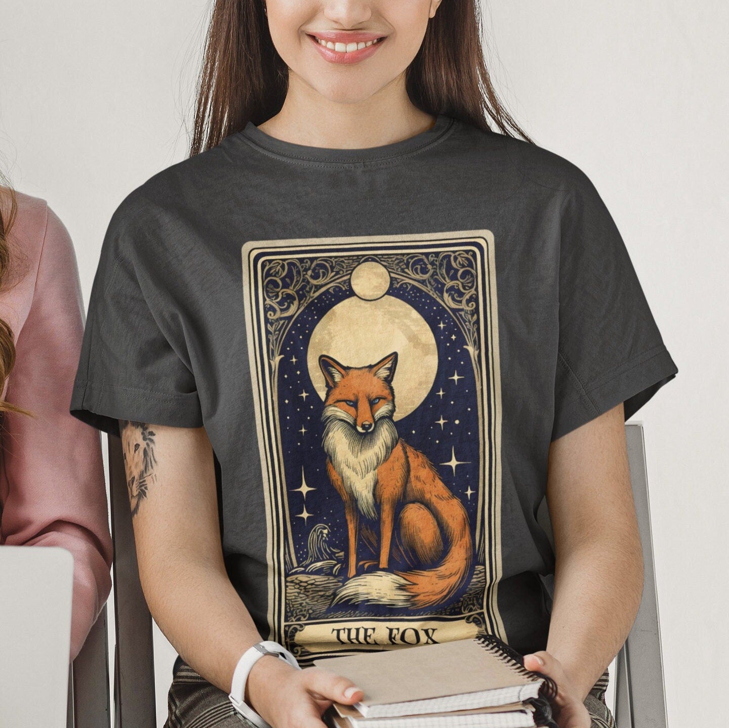 Fox Shirt, The Fox Tarot Card Shirt, Fox Lover Gifts