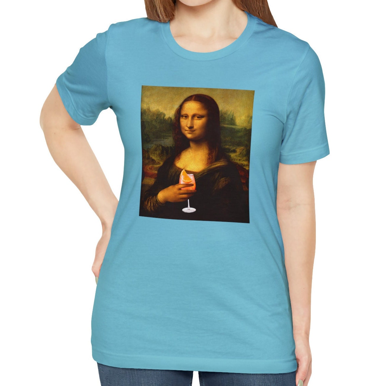 Mona Lisa Aperol Spritz Shirt