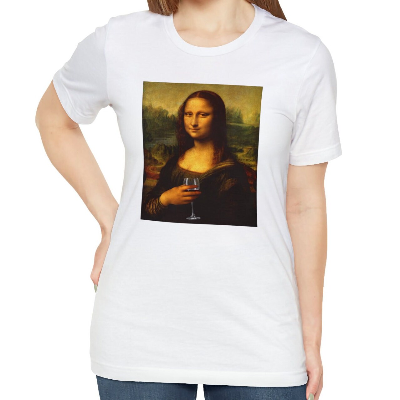 Mona Lisa Red Wine Shirt