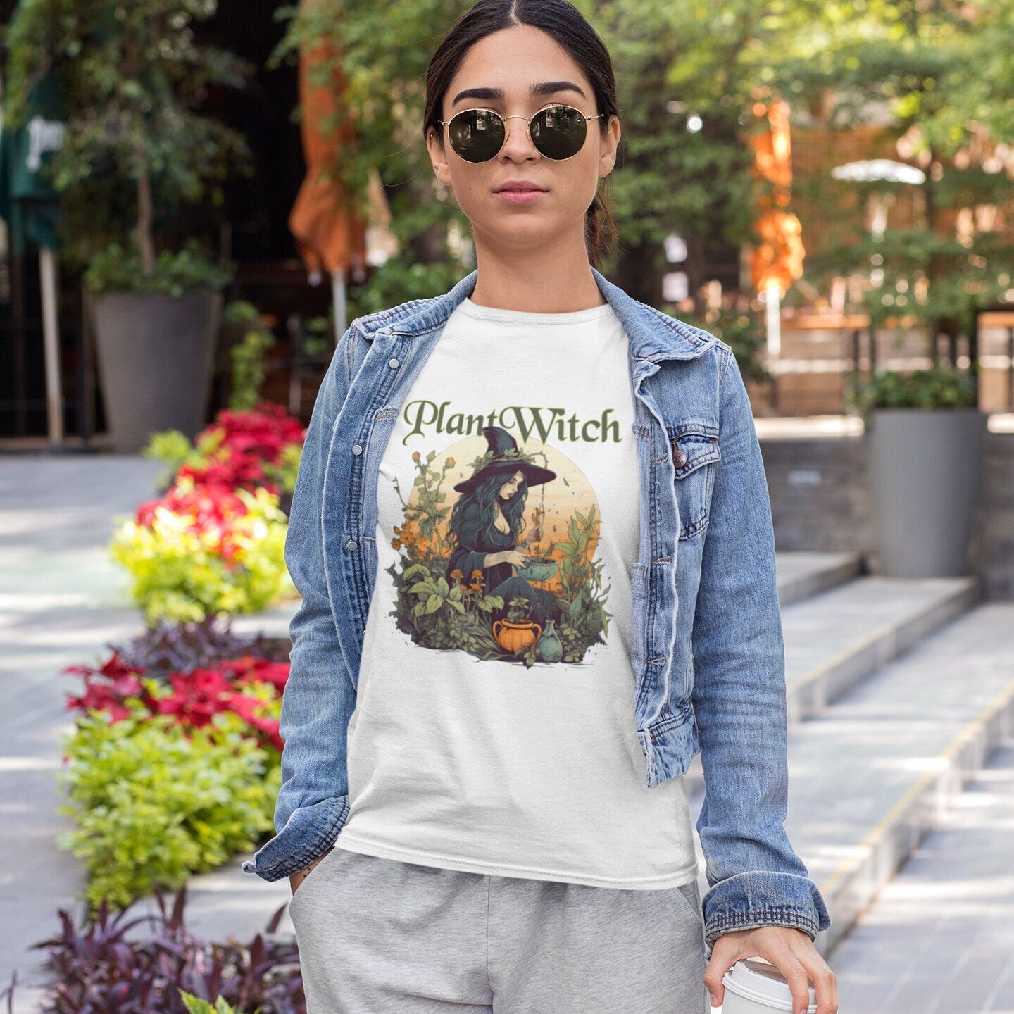 Plant Witch Gardening Shirt