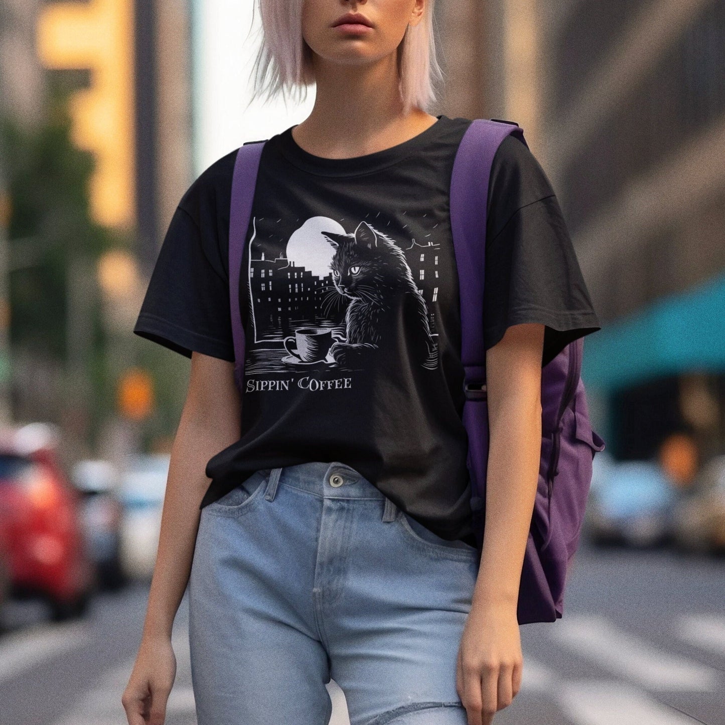 Cat Coffee Shirt