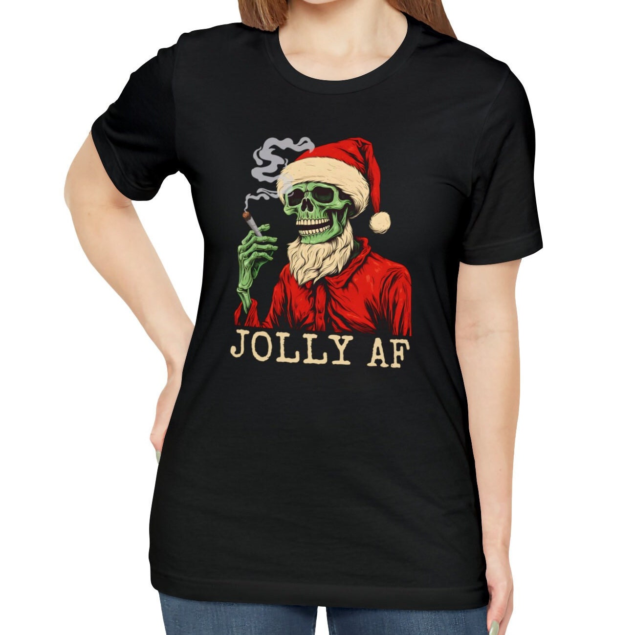 Stoner Christmas Skeleton Shirt