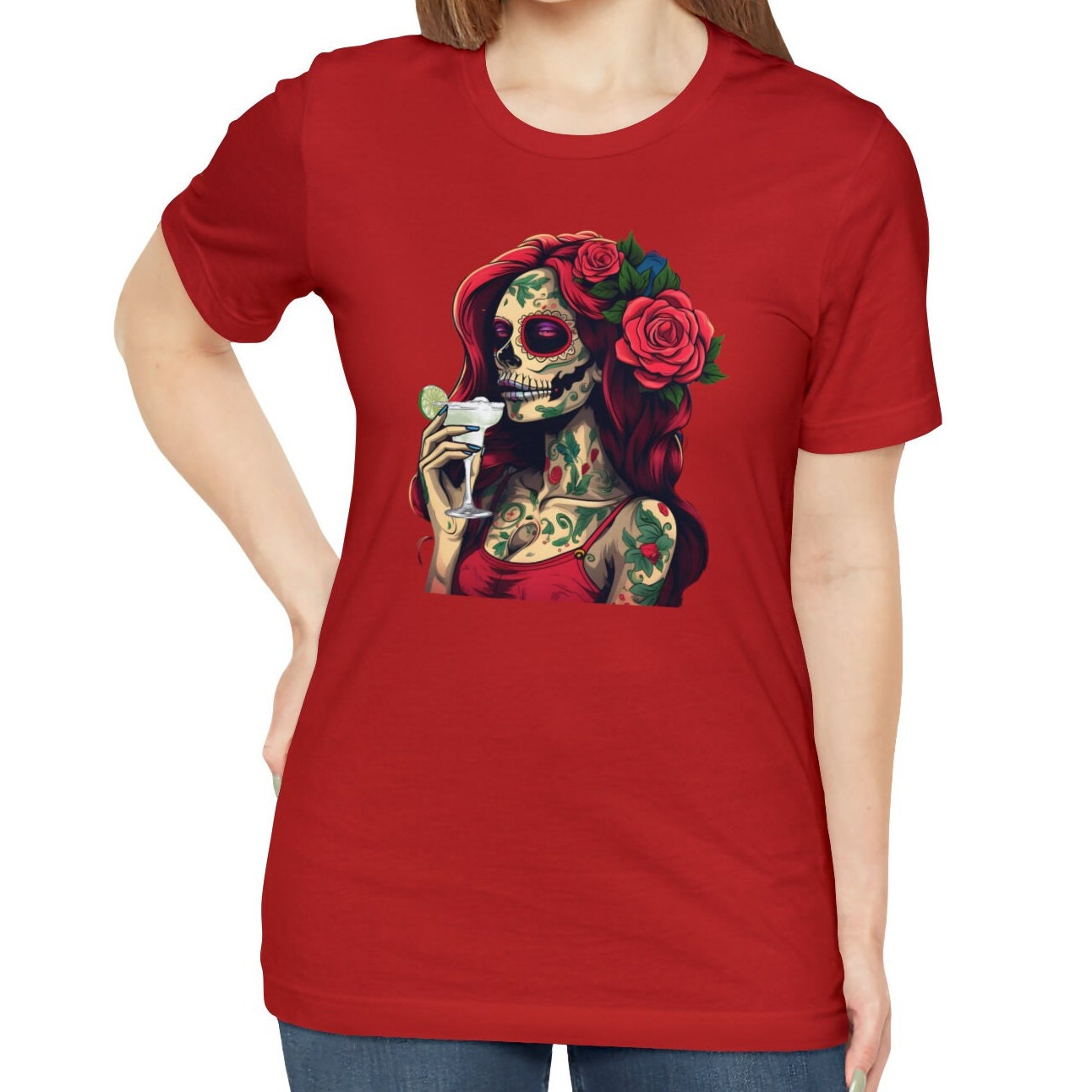 Sugar Skull Margarita Shirt