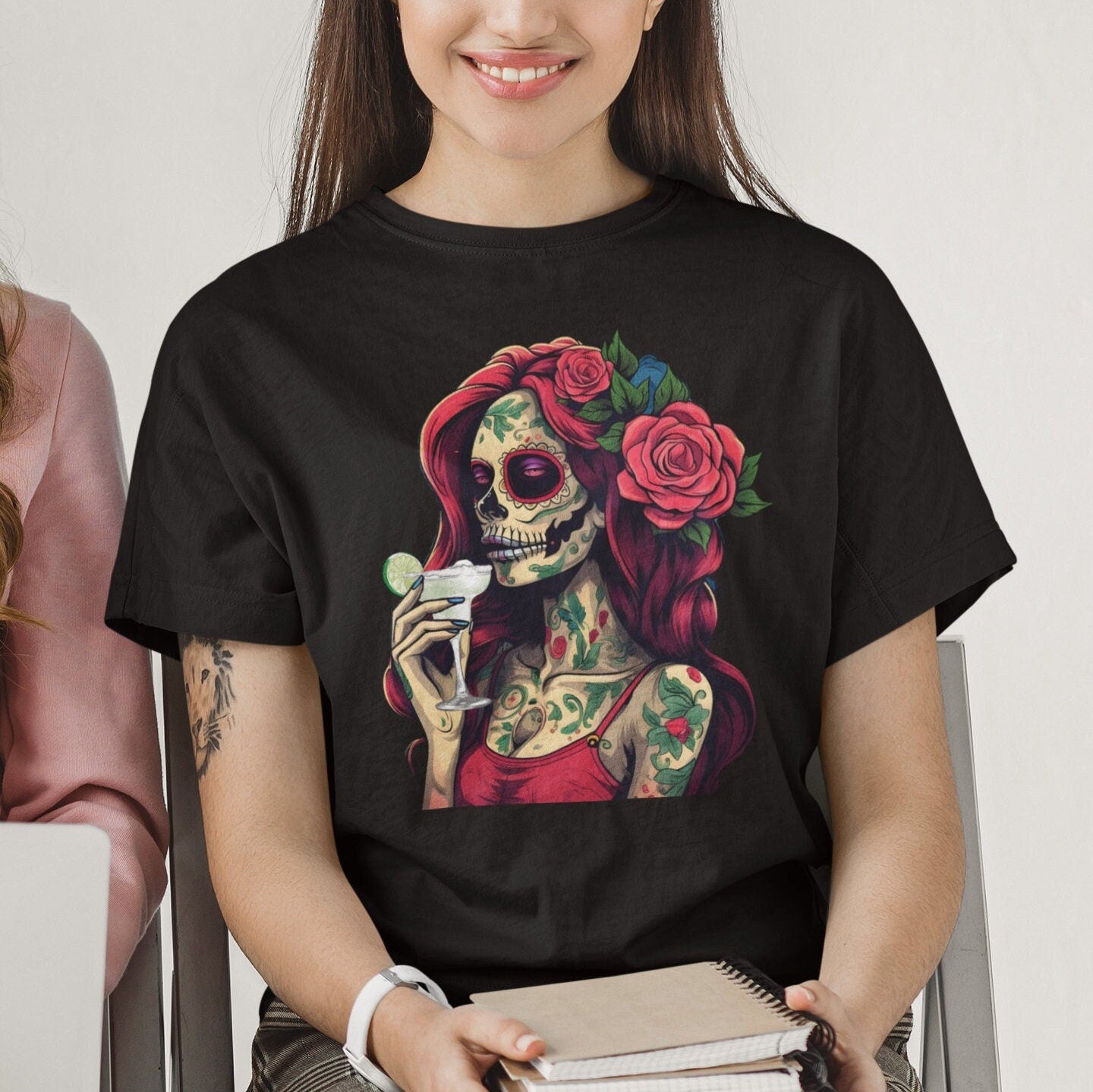 Sugar Skull Margarita Shirt