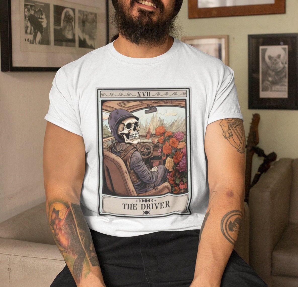 Driver Tarot Card Shirt