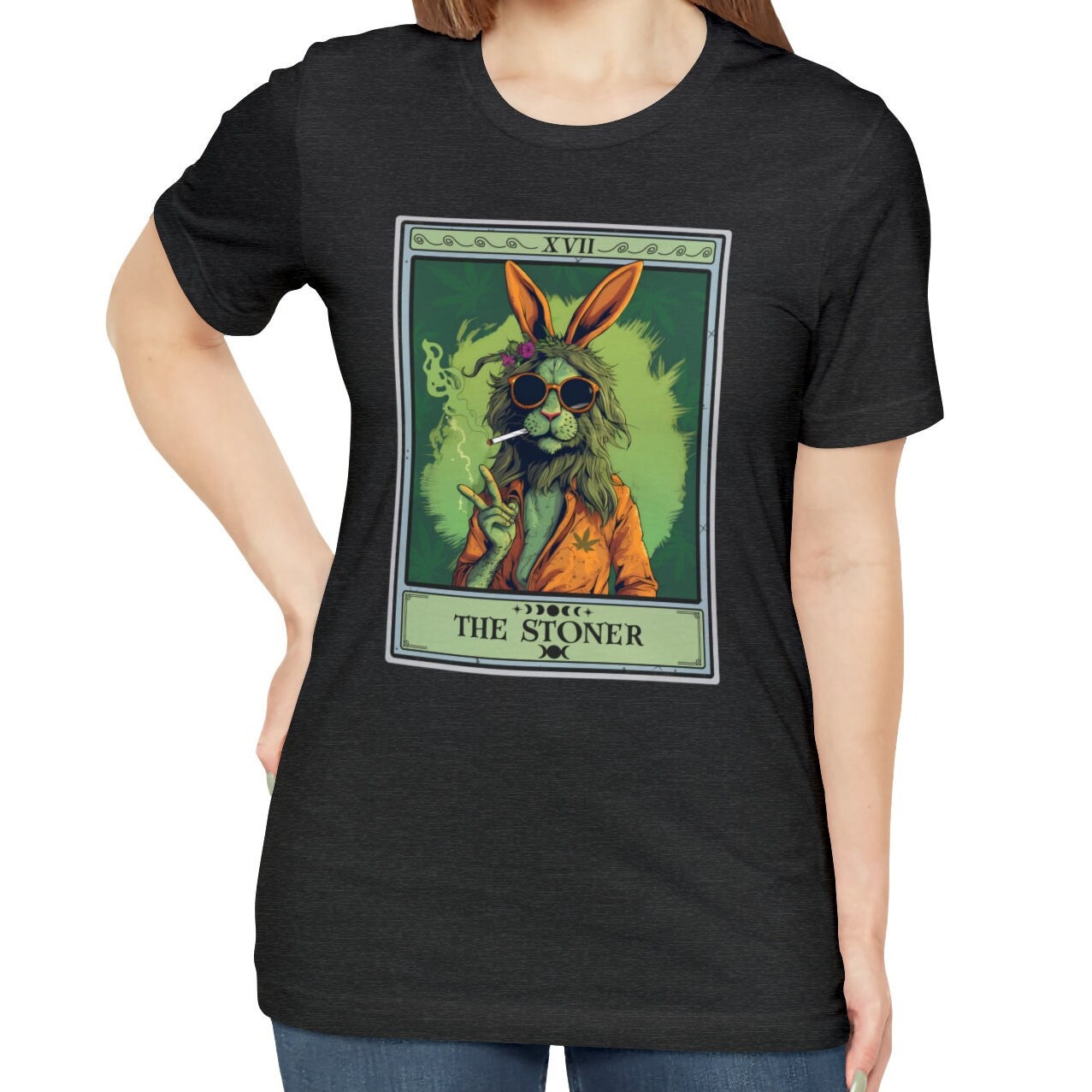 The Stoner Tarot Card Shirt, Bunny Rabbit