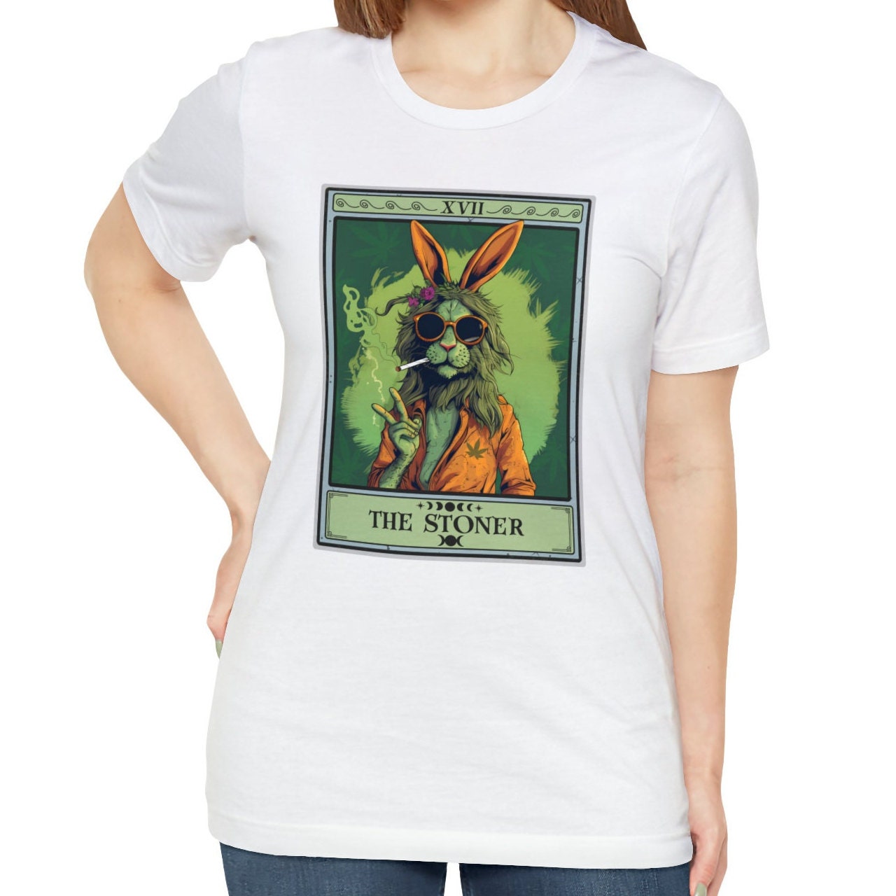 The Stoner Tarot Card Shirt, Bunny Rabbit