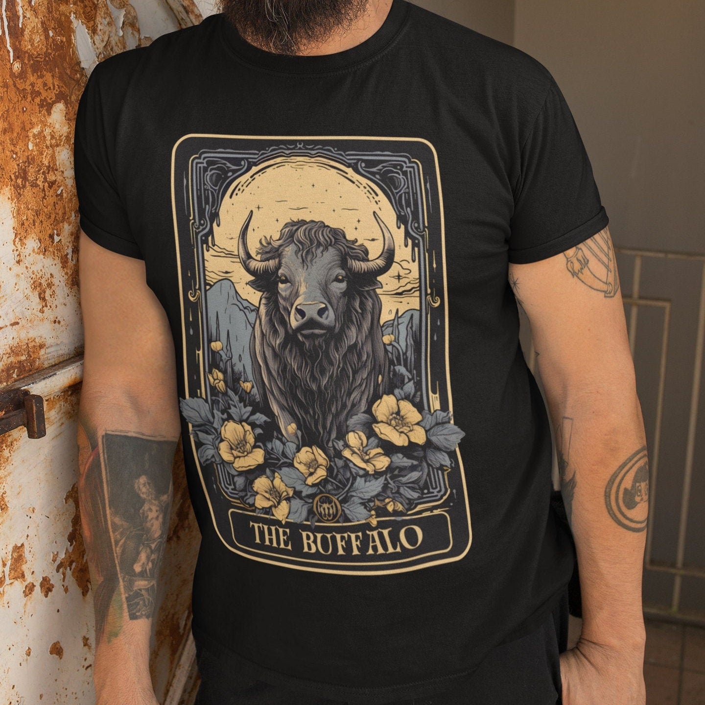 The Buffalo Tarot Card Shirt