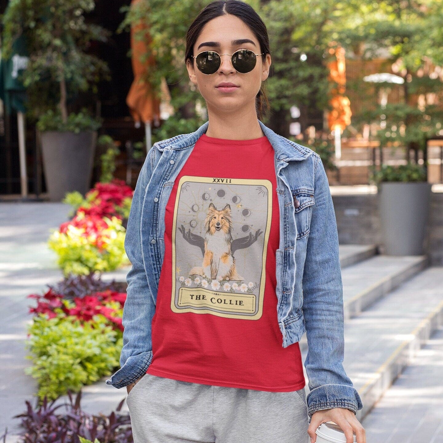 The Collie Tarot Card Shirt