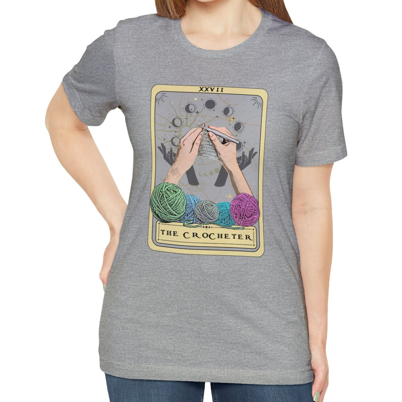 The Crocheter Tarot Card Shirt