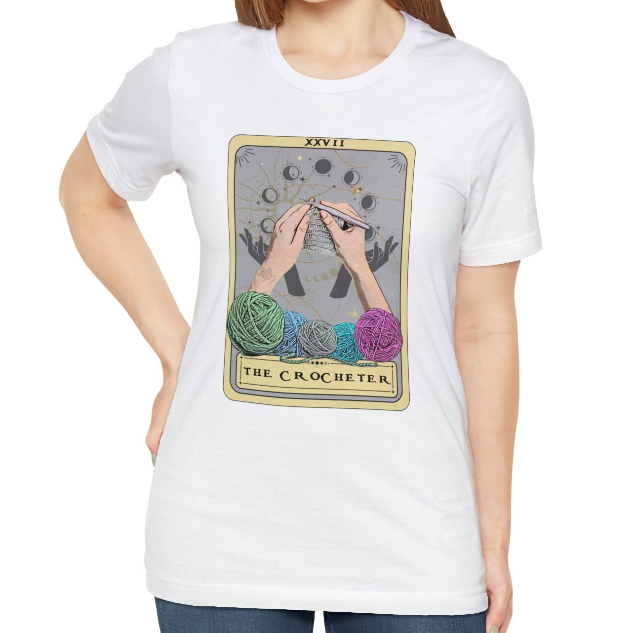 The Crocheter Tarot Card Shirt