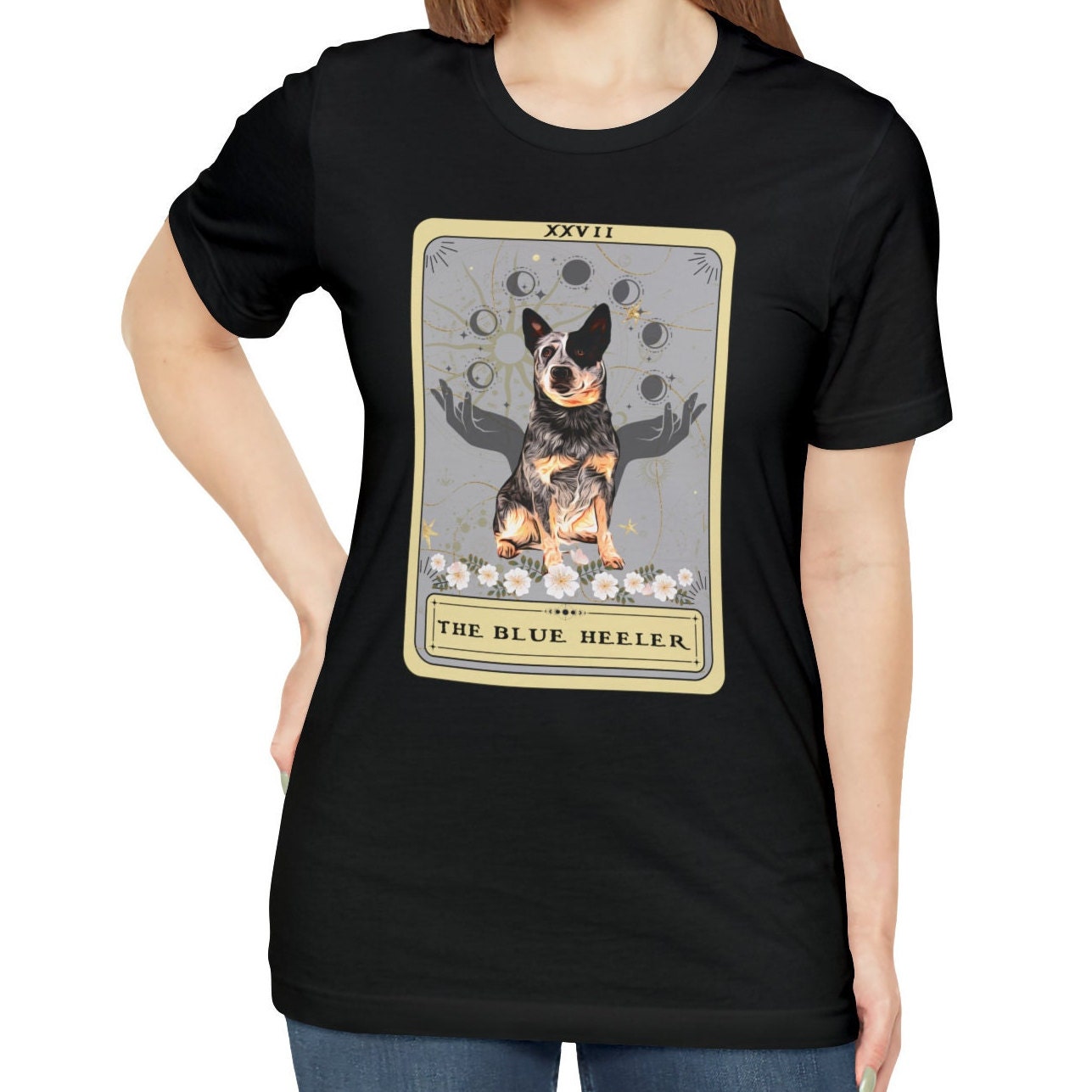 The Blue Heeler Tarot Card Shirt