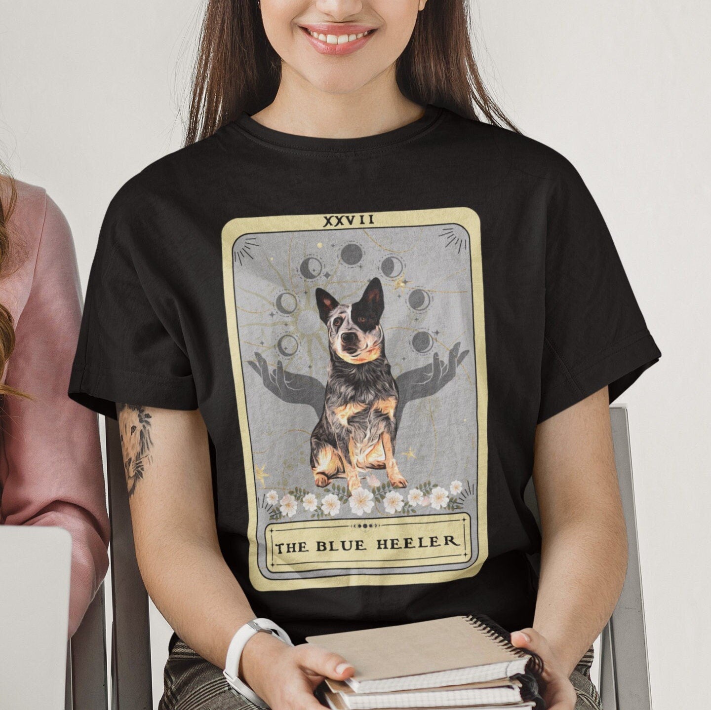 The Blue Heeler Tarot Card Shirt