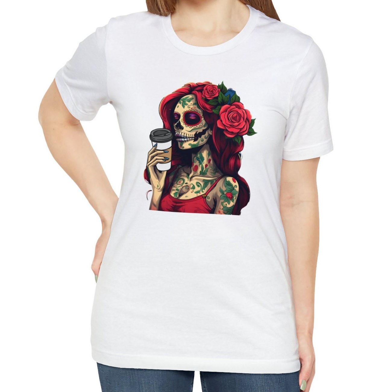 Coffee Sugar Skull T-Shirt