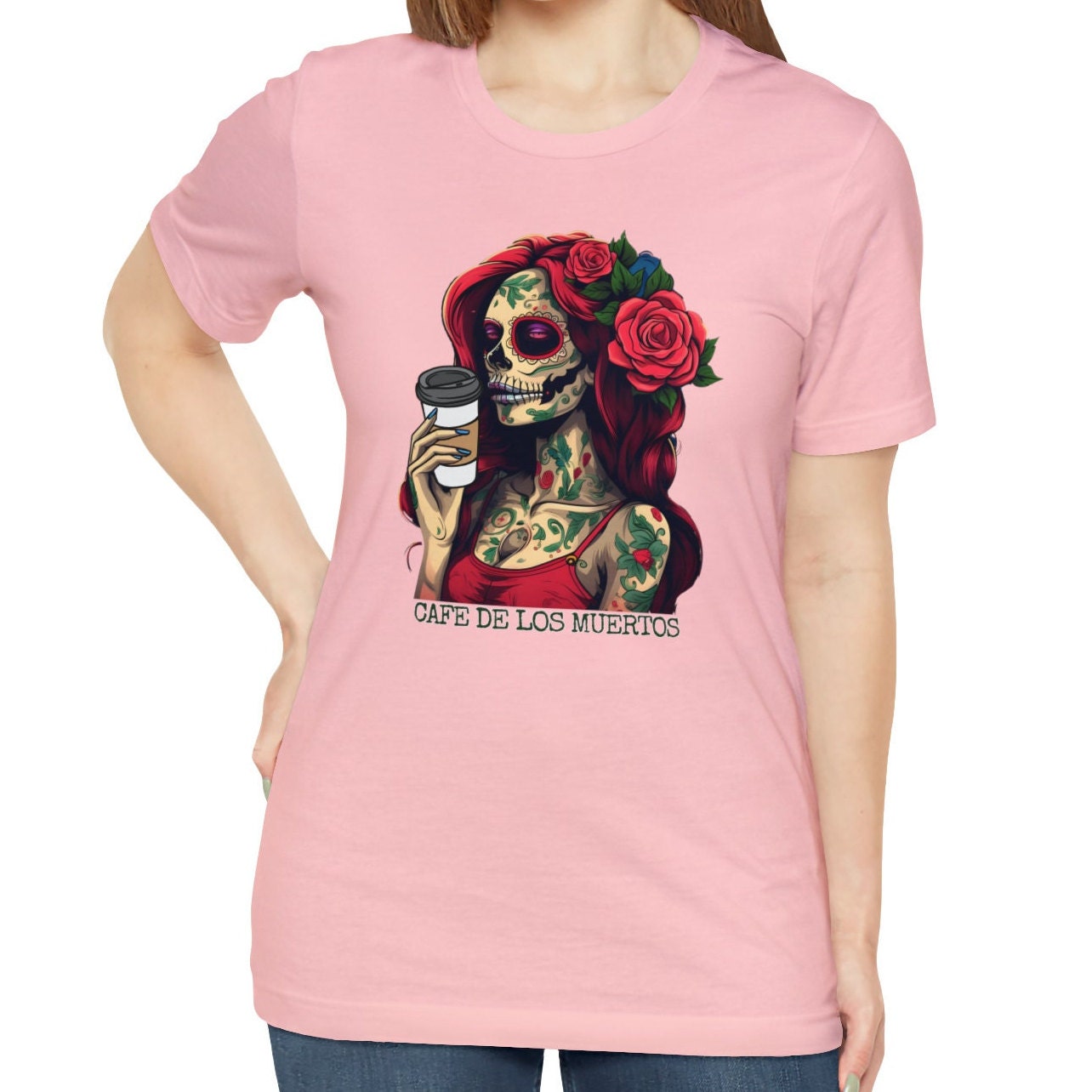 Coffee Sugar Skull Shirt