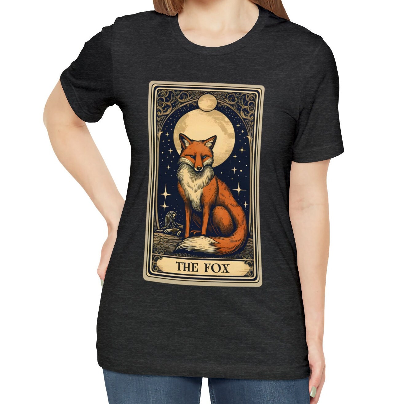 Fox Shirt, The Fox Tarot Card Shirt, Fox Lover Gifts