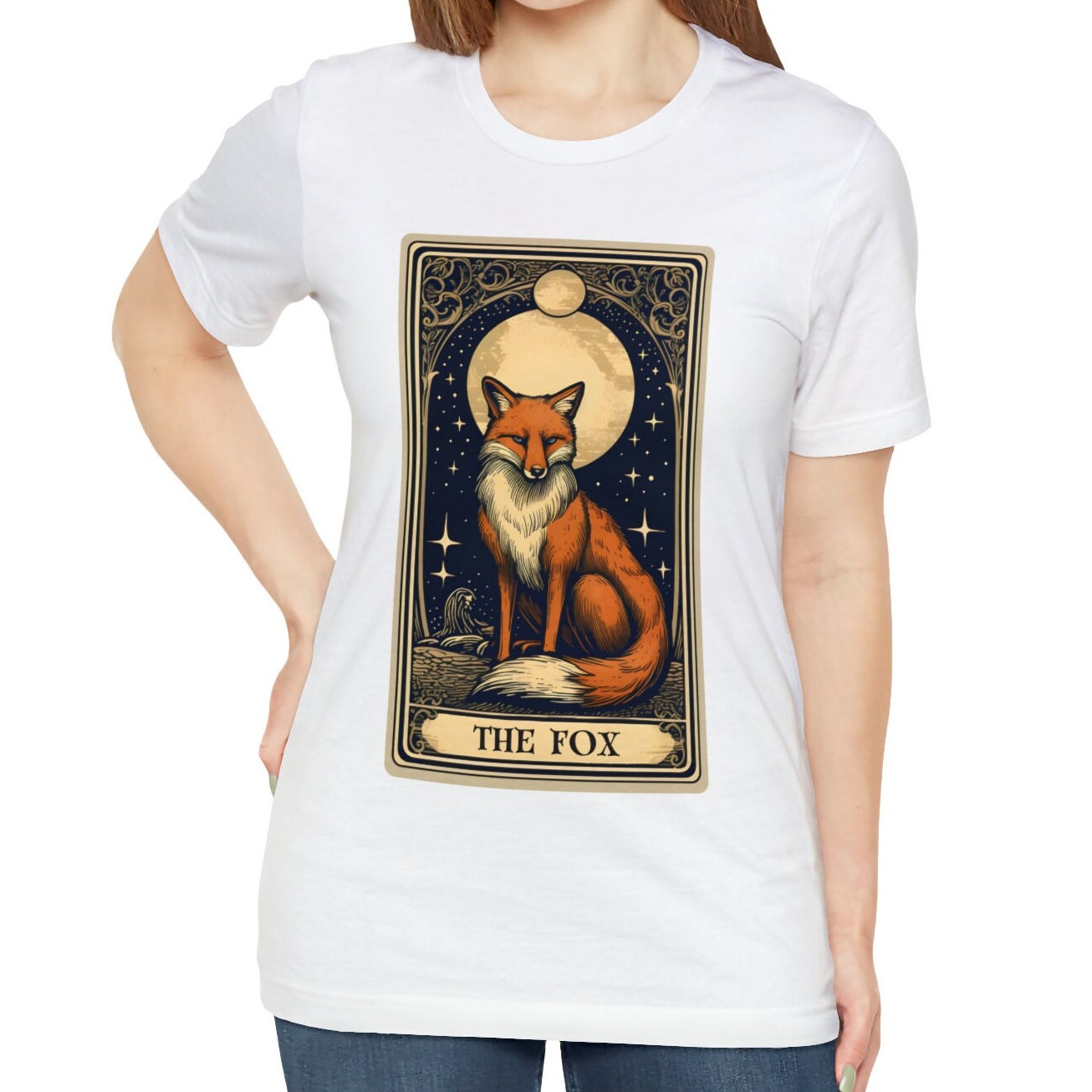 Fox Shirt, The Fox Tarot Card Shirt, Fox Lover Gifts