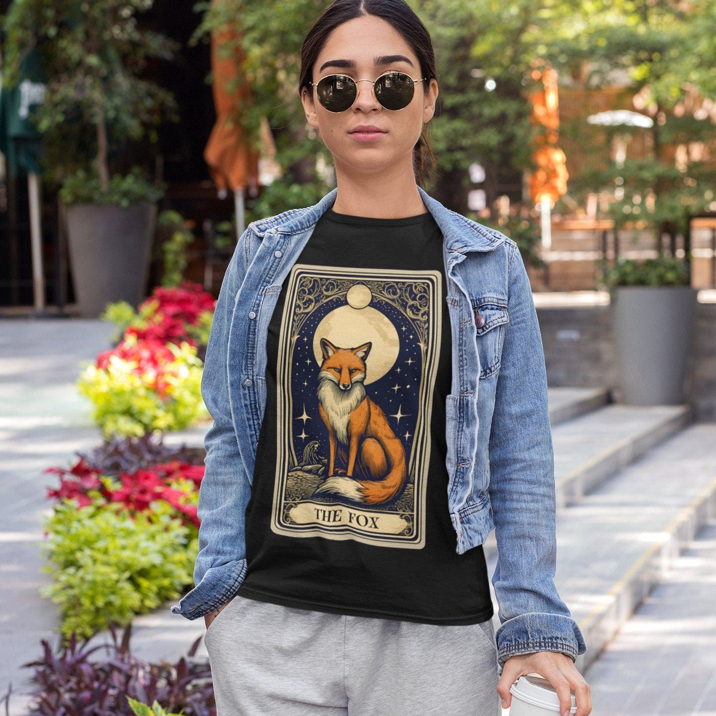 Fox Shirt, The Fox Tarot Card Shirt, Fox Lover Gifts