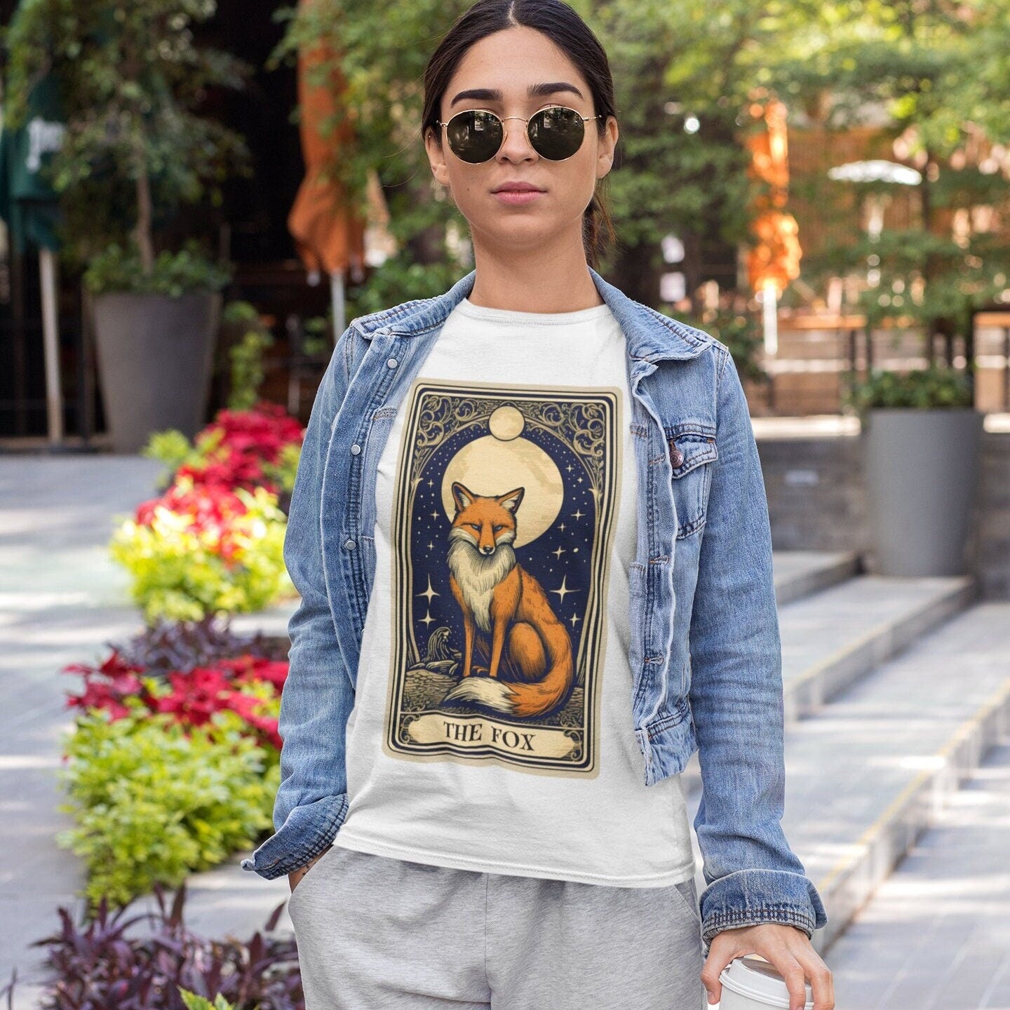 Fox Shirt, The Fox Tarot Card Shirt, Fox Lover Gifts