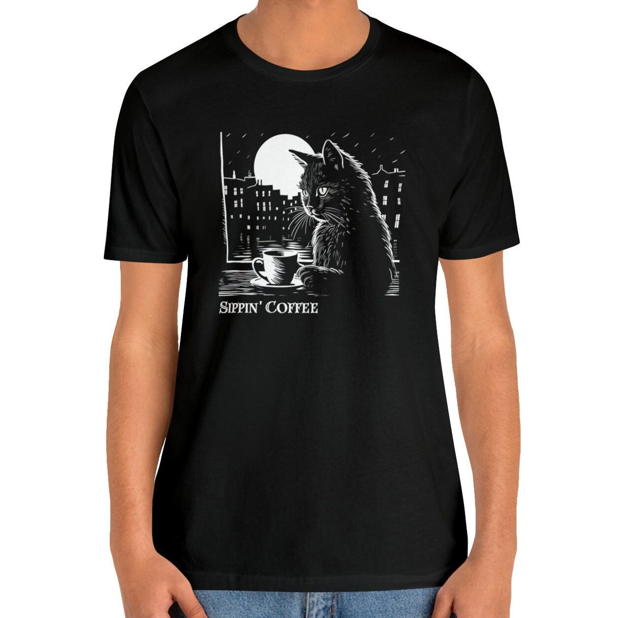 Cat Coffee Shirt