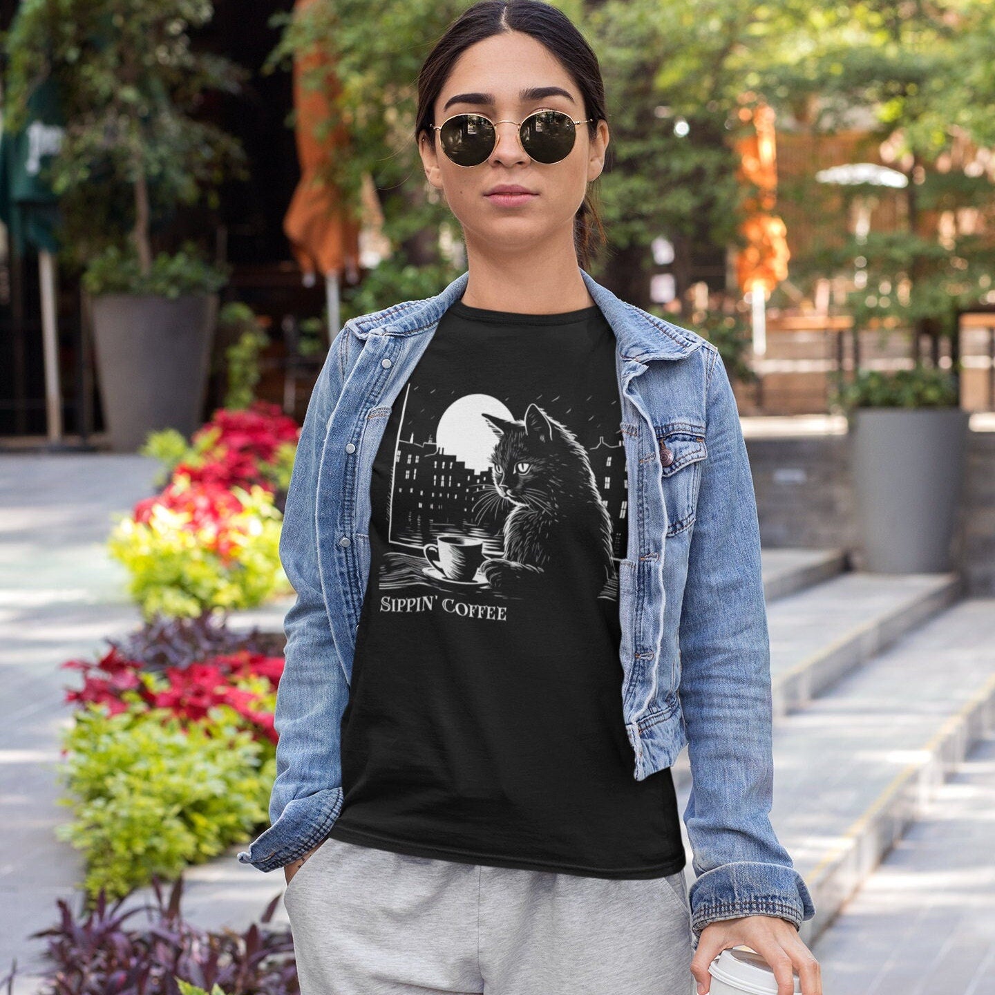 Cat Coffee Shirt