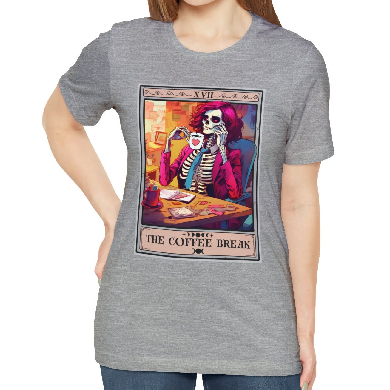 The Coffee Break Tarot Card Shirt