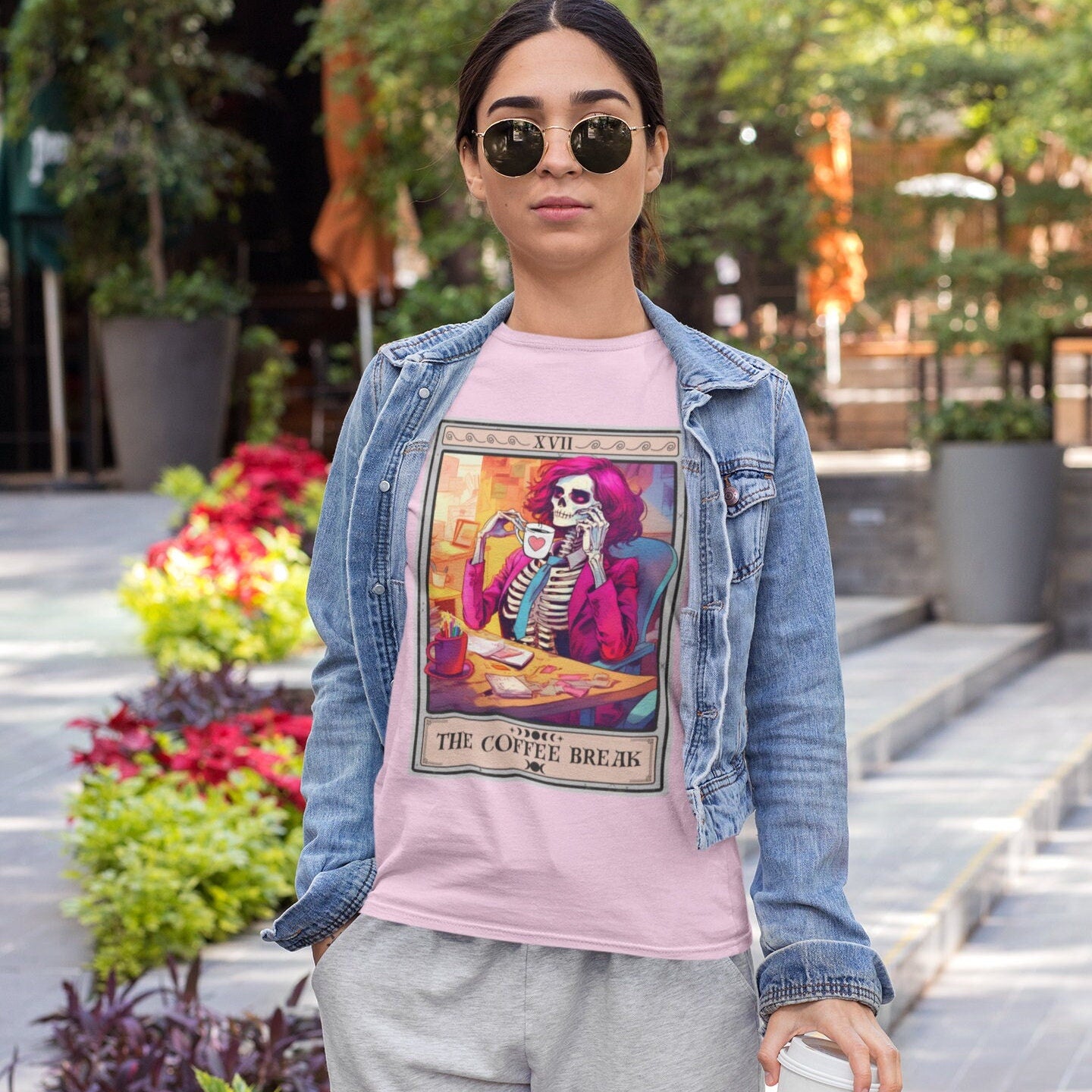 The Coffee Break Tarot Card Shirt