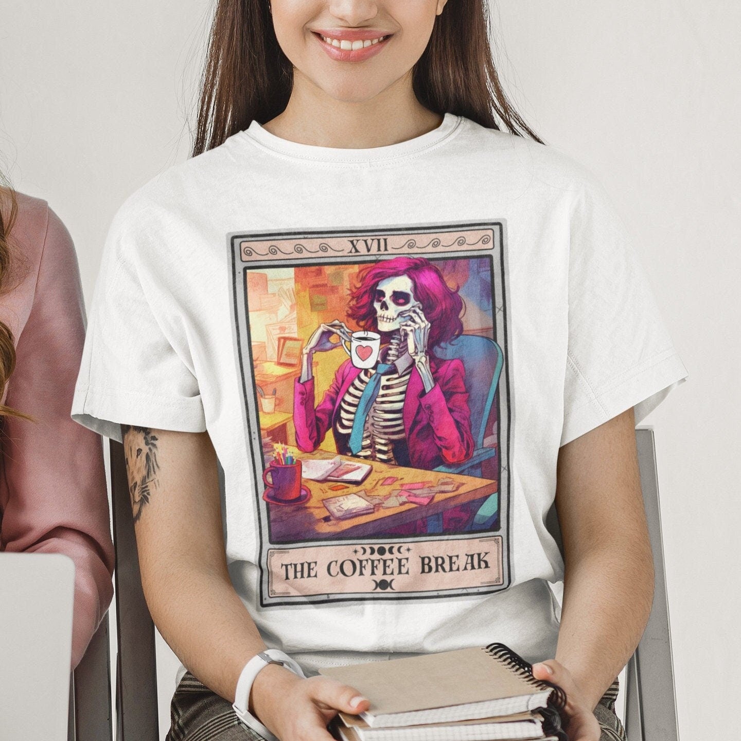 The Coffee Break Tarot Card Shirt