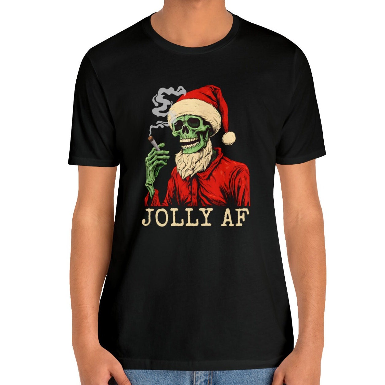 Stoner Christmas Skeleton Shirt