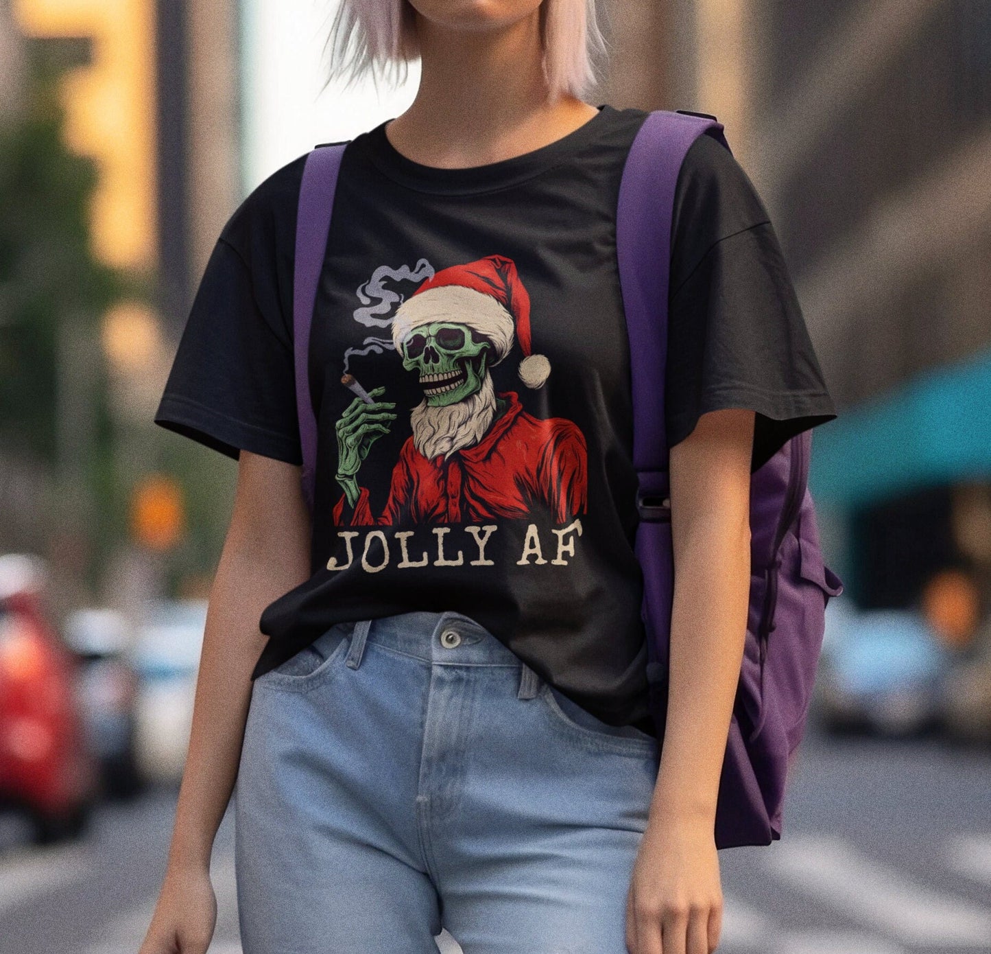 Stoner Christmas Skeleton Shirt