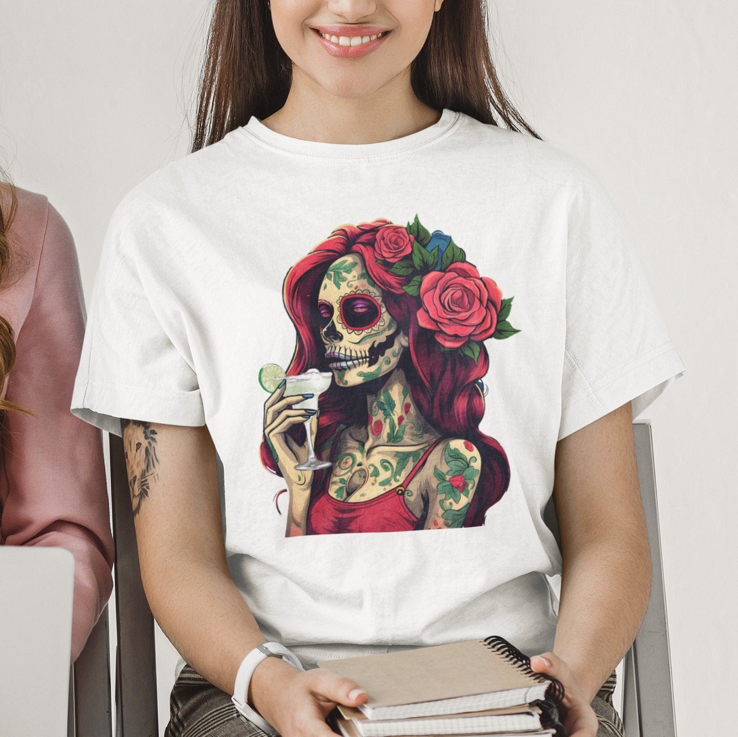 Sugar Skull Margarita Shirt