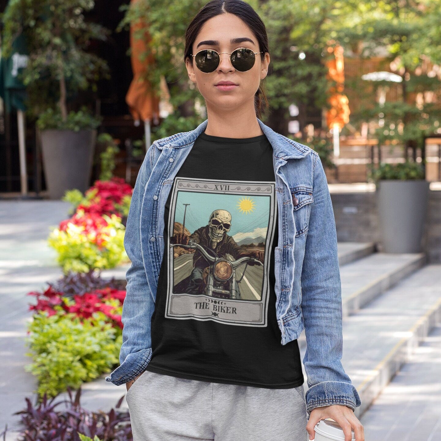 The Biker Tarot Card Shirt