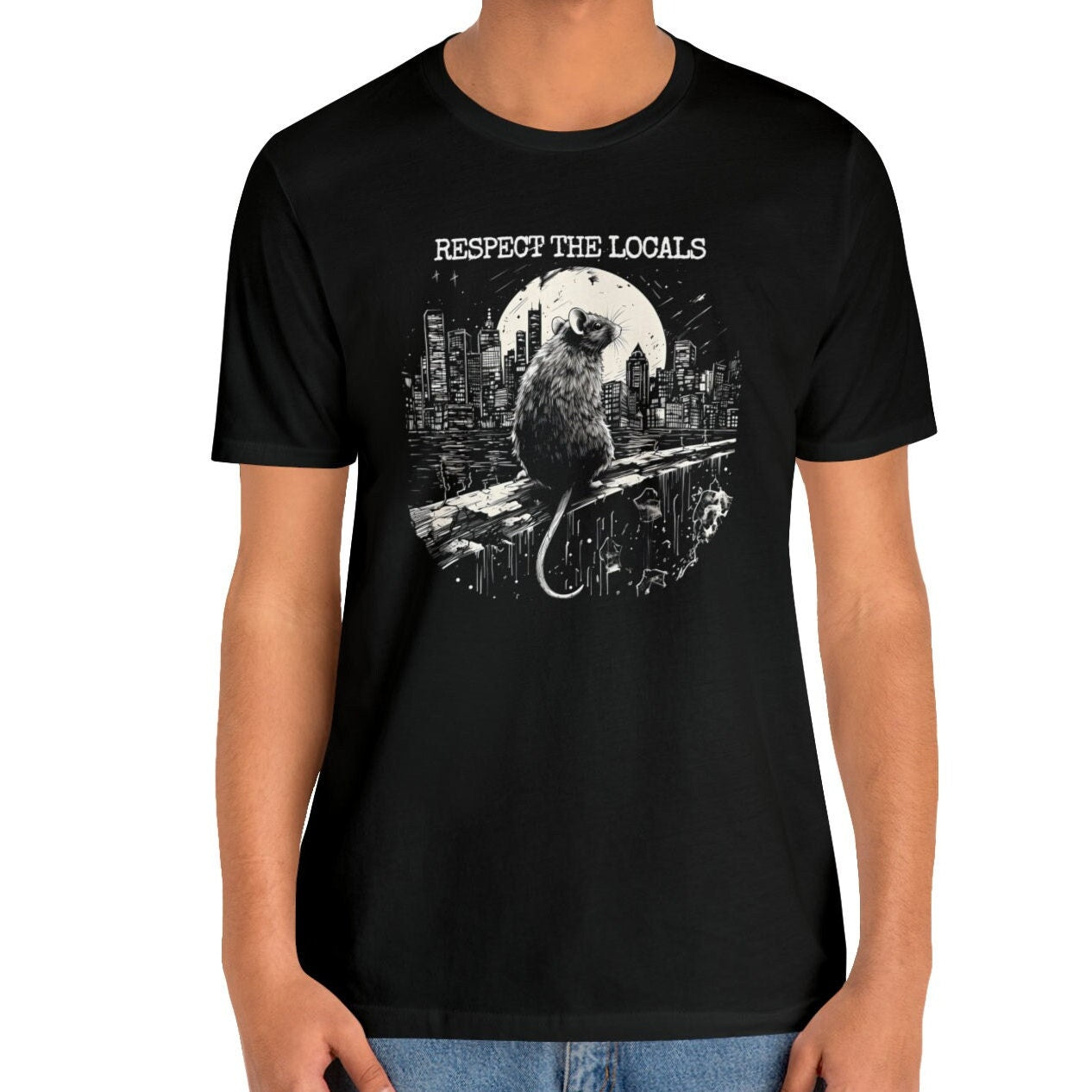 Respect the Locals Rat Lover Shirt