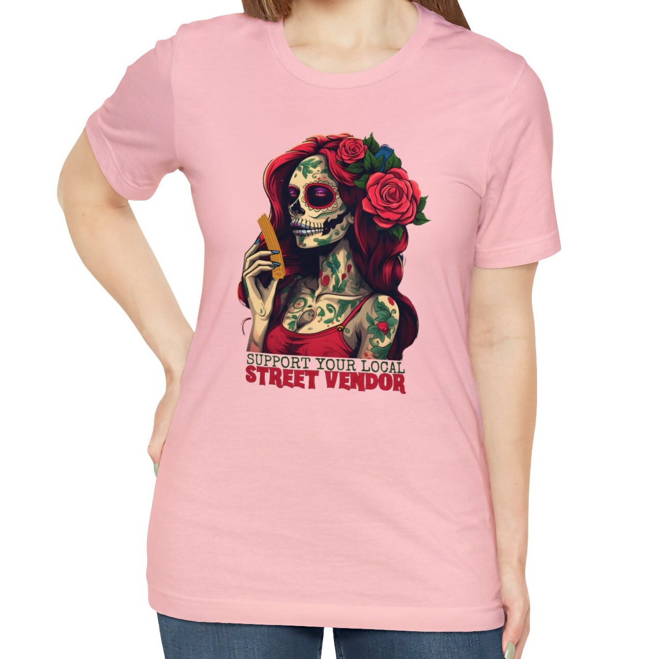Support Your Local Street Vendor Churro Shirt