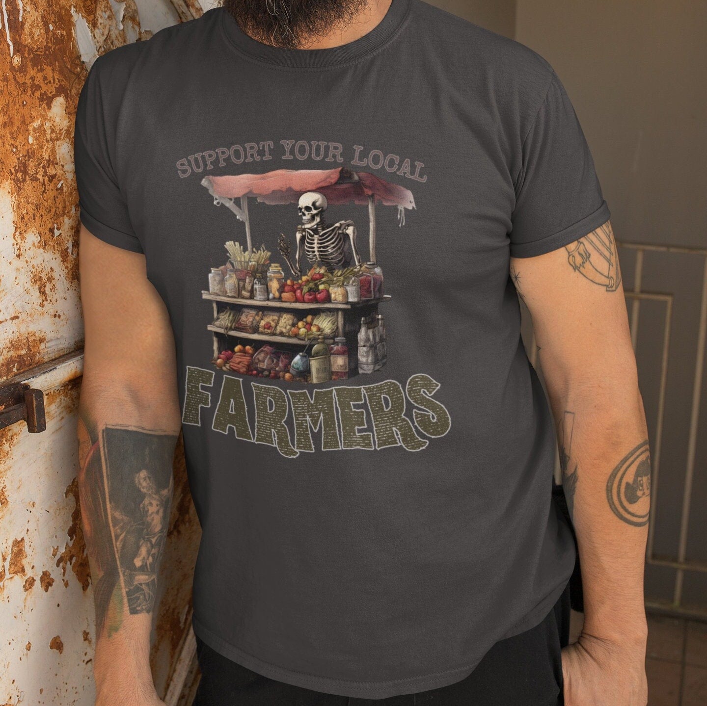 Support Your Local Farmers Market T-shirt