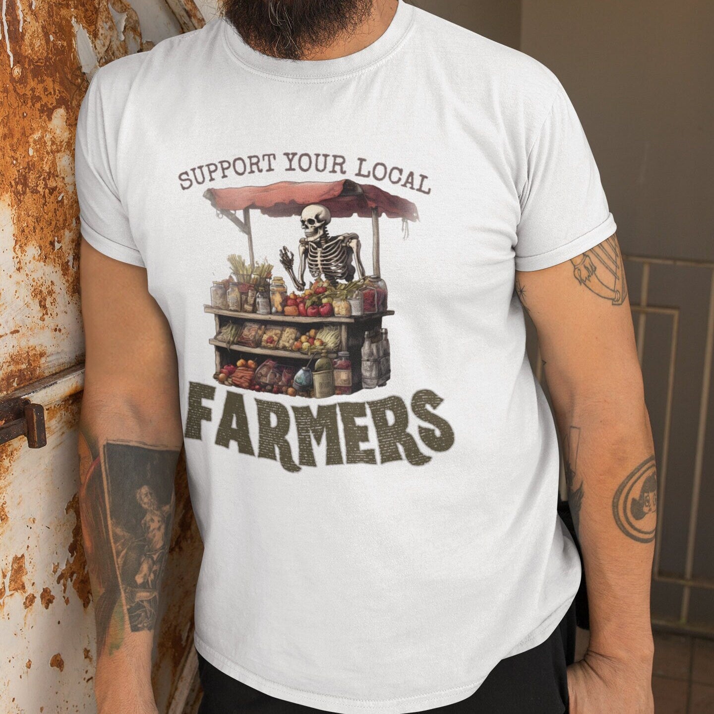 Support Your Local Farmers Market T-shirt