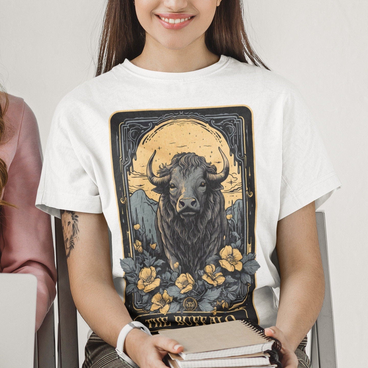 The Buffalo Tarot Card Shirt