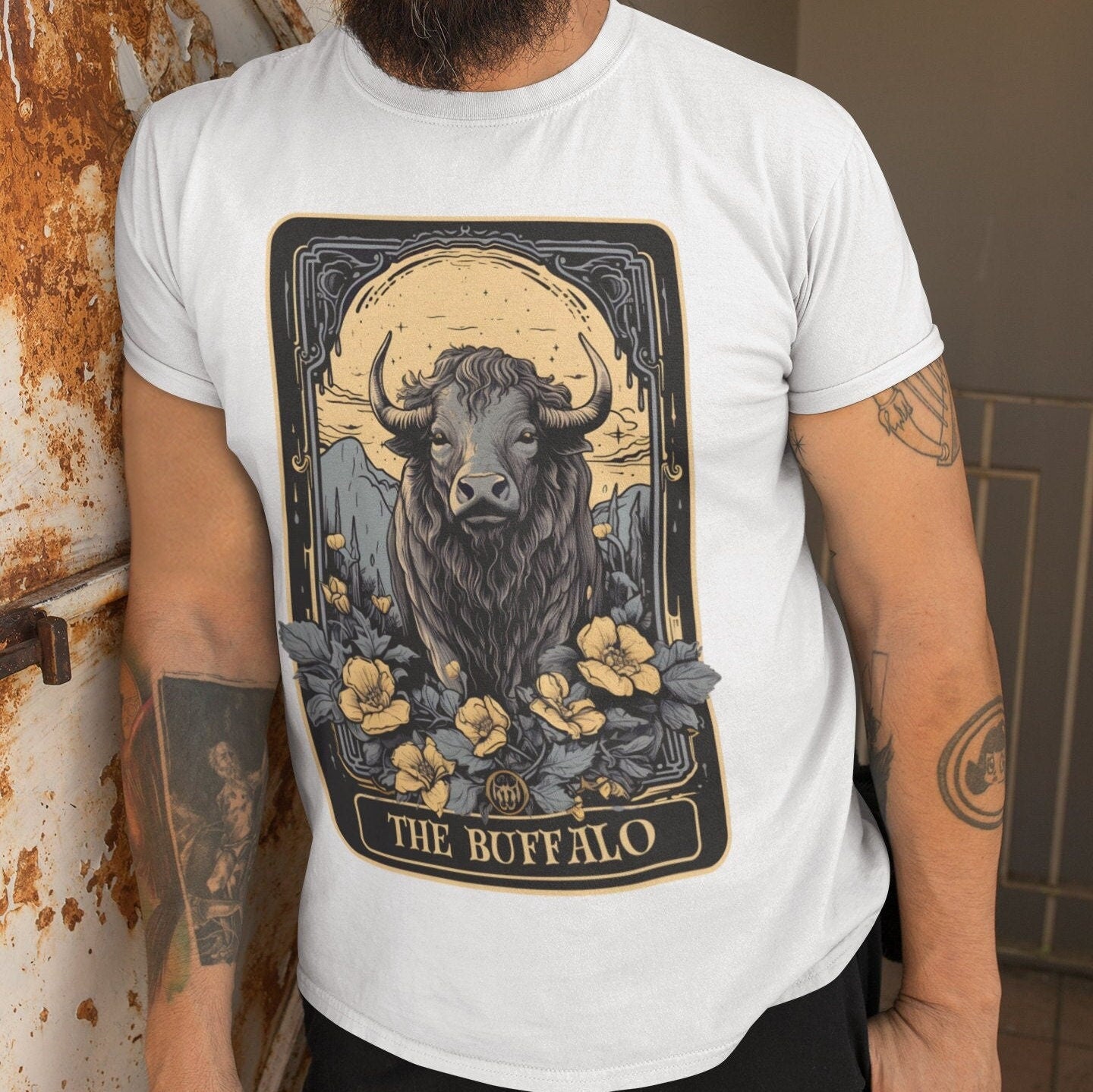 The Buffalo Tarot Card Shirt