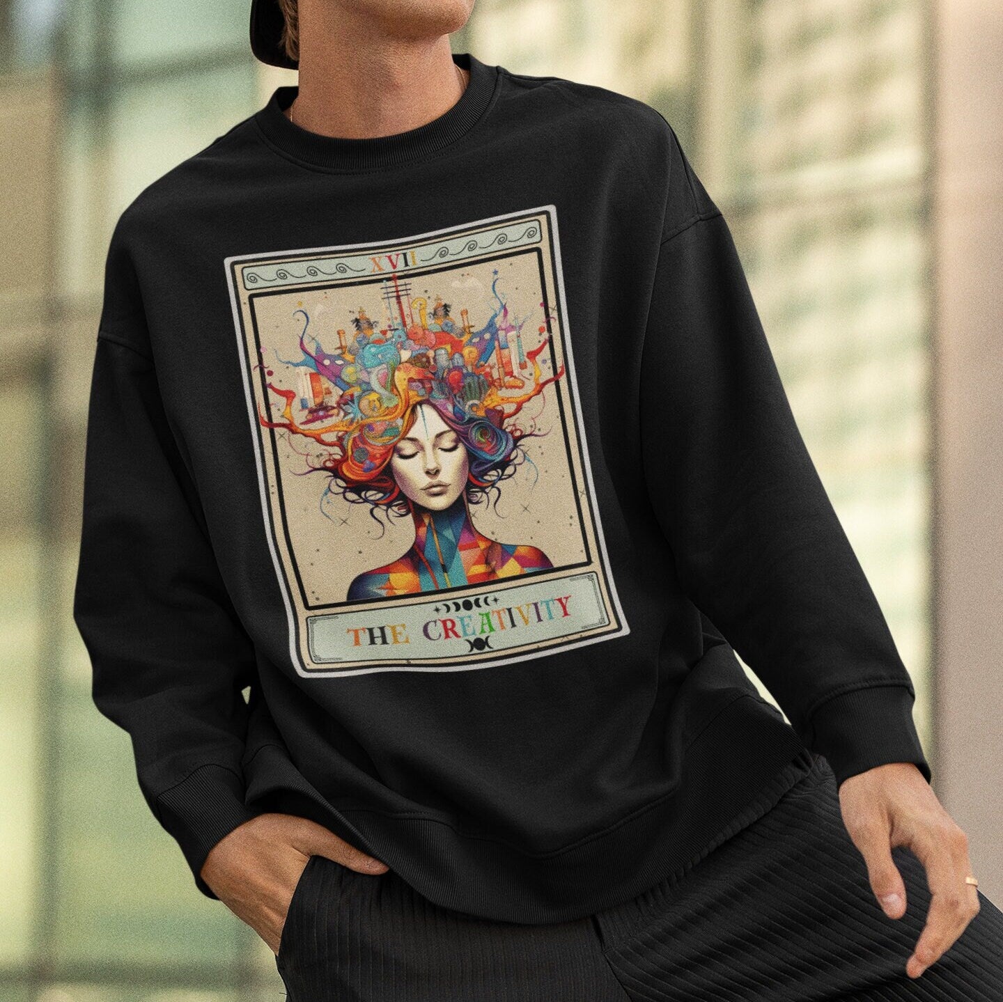 The Creativity Tarot Card Sweatshirt