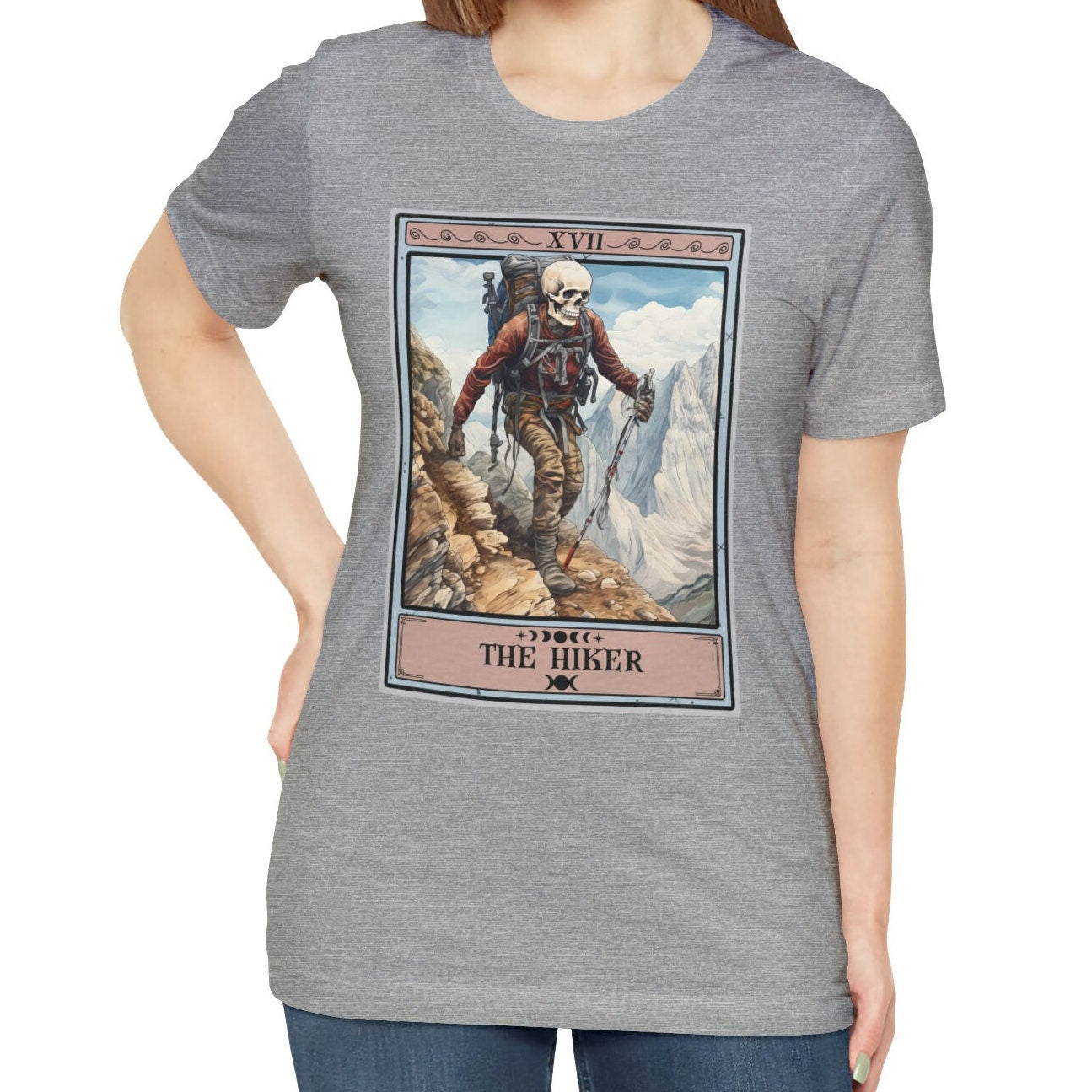 The Hiker Tarot Card Shirt
