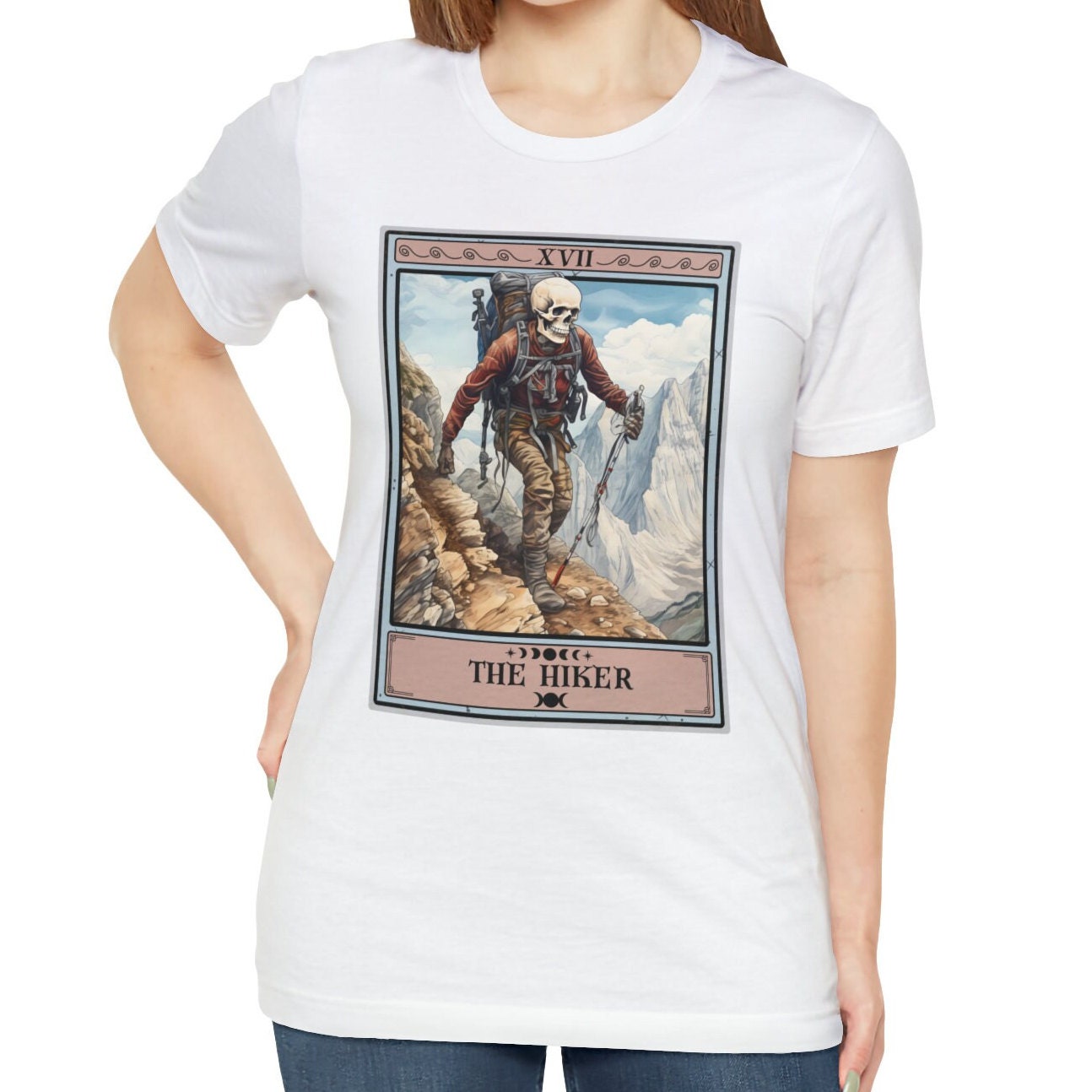 The Hiker Tarot Card Shirt