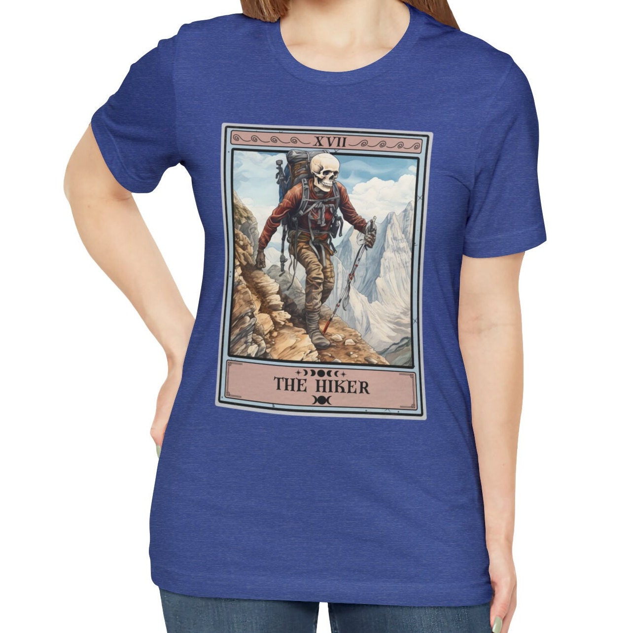 The Hiker Tarot Card Shirt