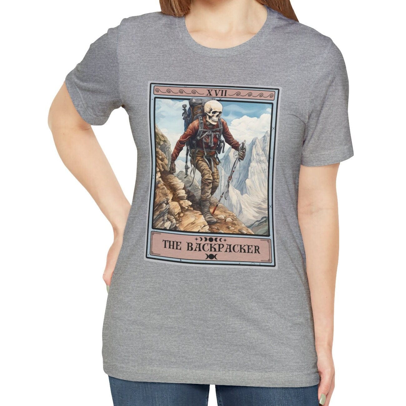 The Backpacker Tarot Card Shirt