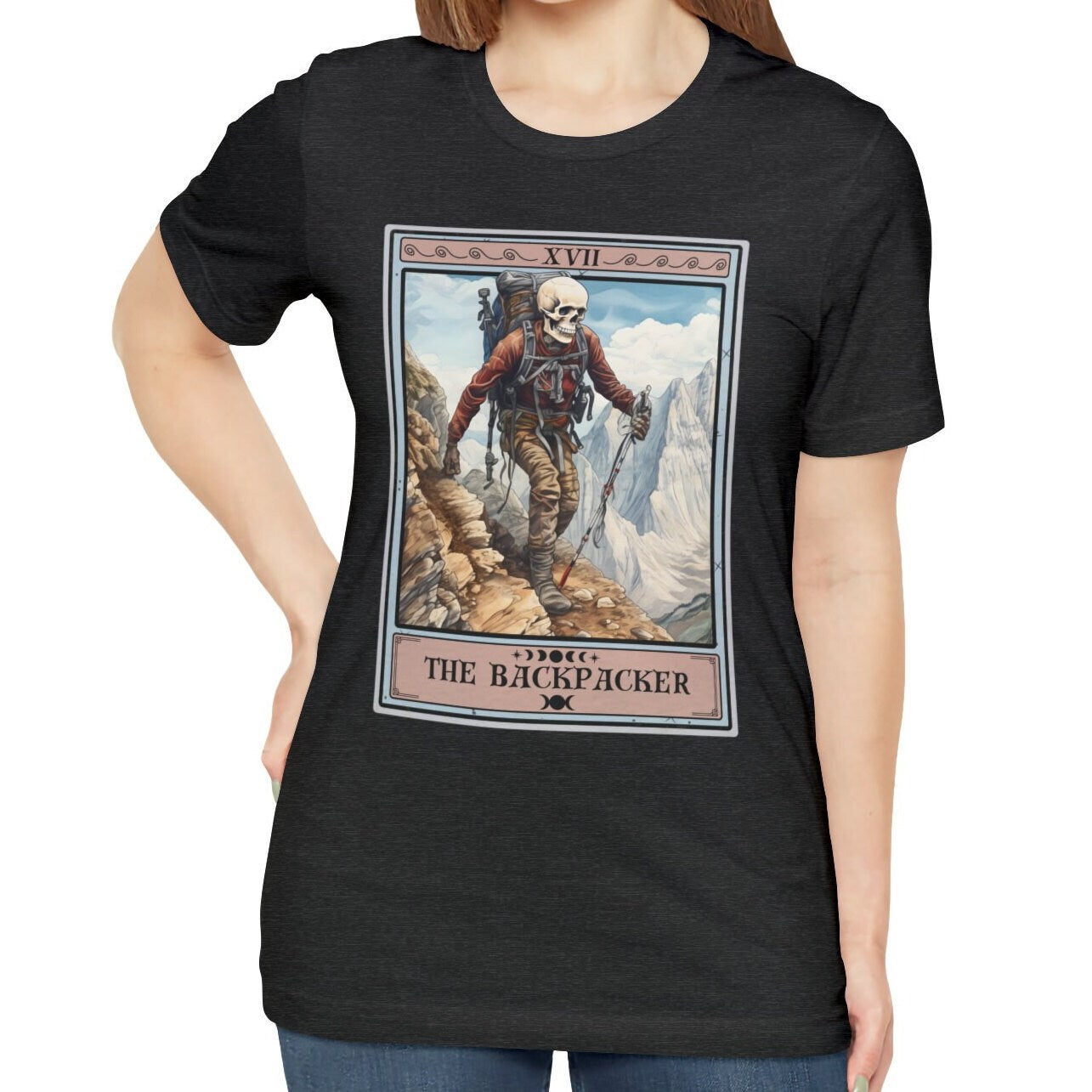 The Backpacker Tarot Card Shirt