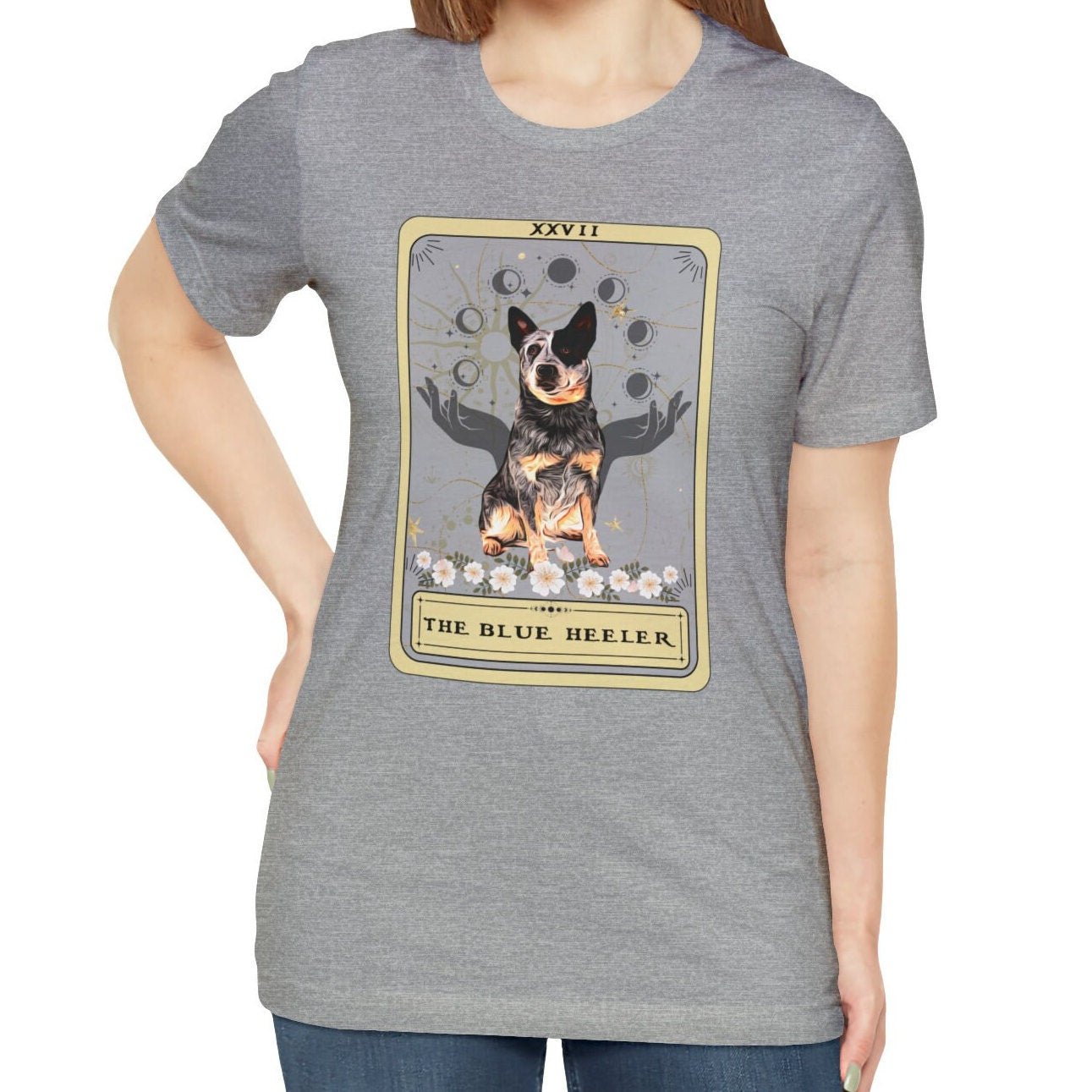 The Blue Heeler Tarot Card Shirt