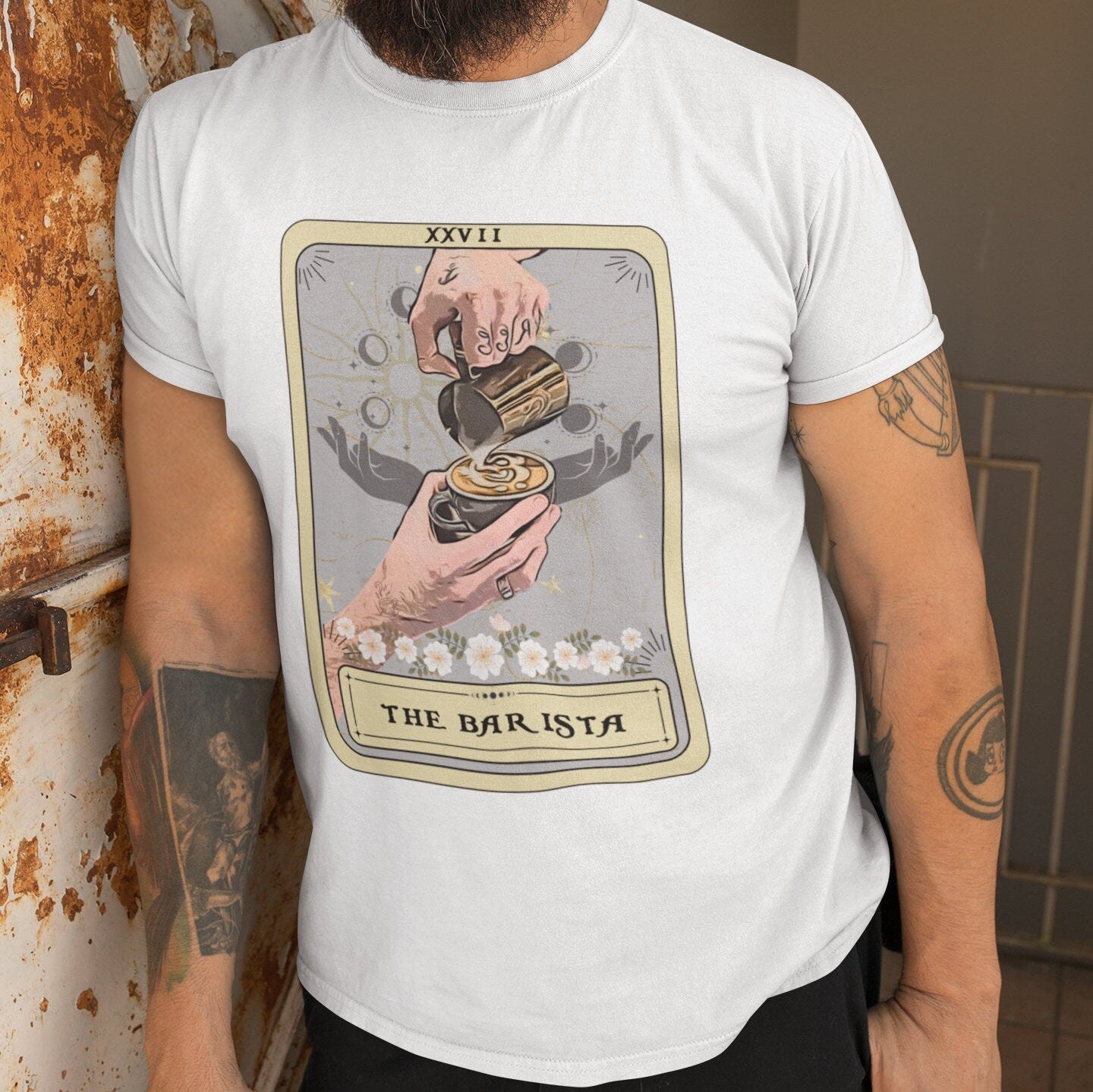 The Barista Tarot Card Shirt