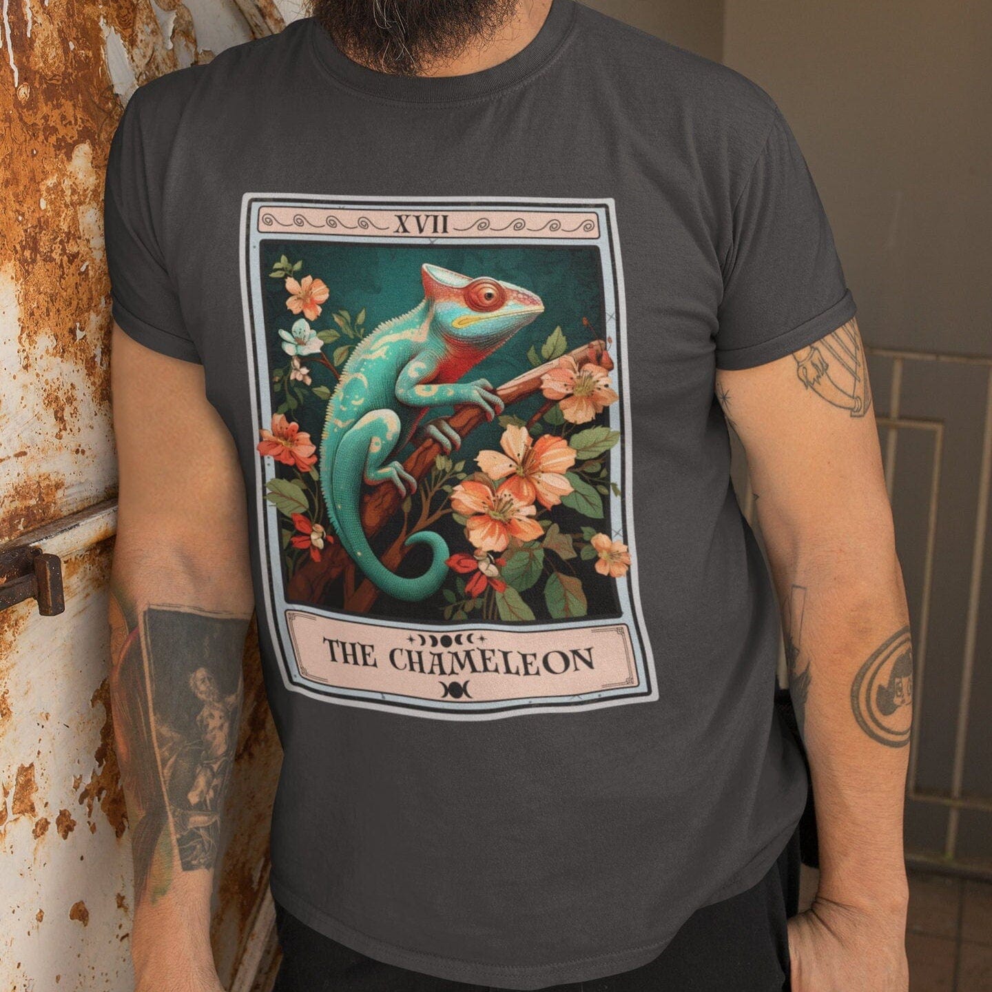 The Chameleon Tarot Card Shirt
